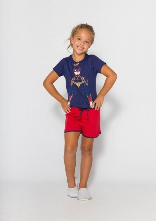 PIJAMA INFANTIL FEMININO MARVEL