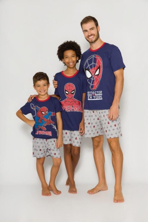 PIJAMA JUVENIL MASCULINO HOMEM-ARANHA