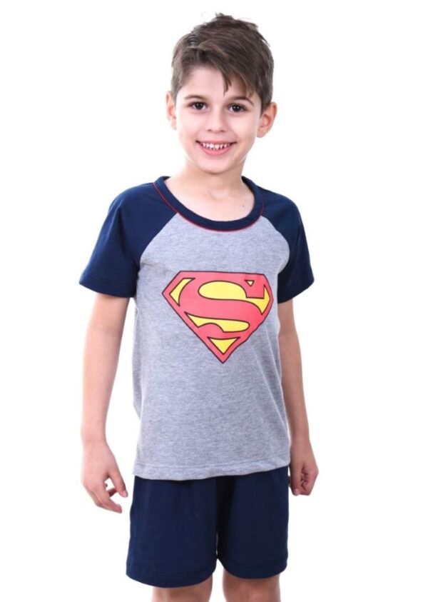 PIJAMA INFANTIL SUPER HOMEM